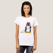 Pinguïn Schoonmaakmop Reiniging T-shirt (Voorkant volledig)
