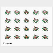 Pinguïn Skispringen Stickers (Vel)