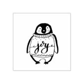 Pinguïn Stamp Rubberstempel (Afrduk)