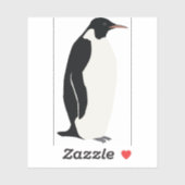 Pinguïn Sticker (Vel)