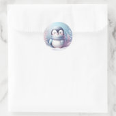 Pinguïn sticker (Tas)