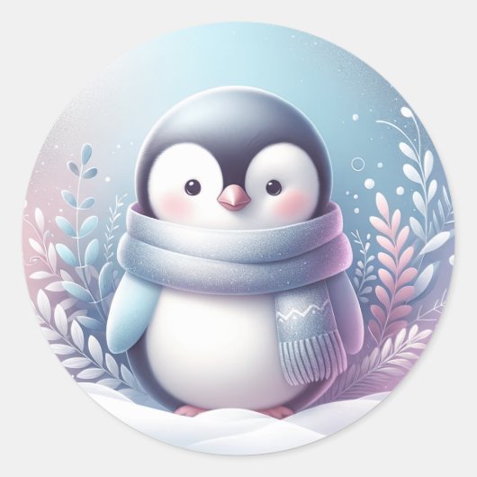 Pinguïn sticker (Voorkant)
