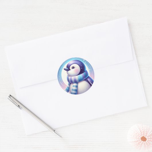 Pinguïn sticker (Envelop)