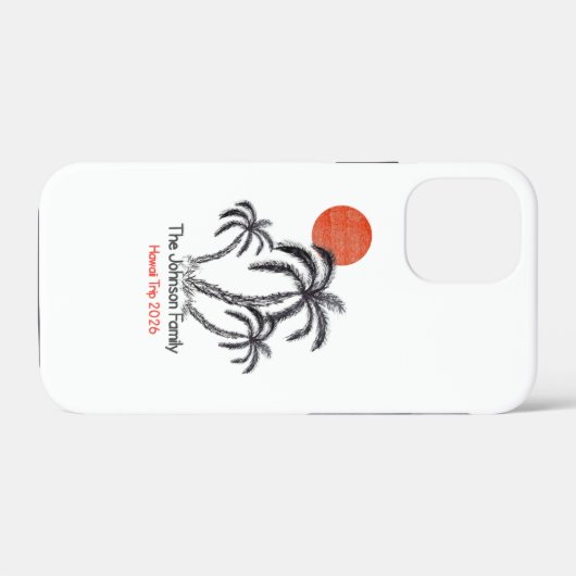 Pinguïn strandbal Case-Mate iPhone case (Achterkant (horizontaal))