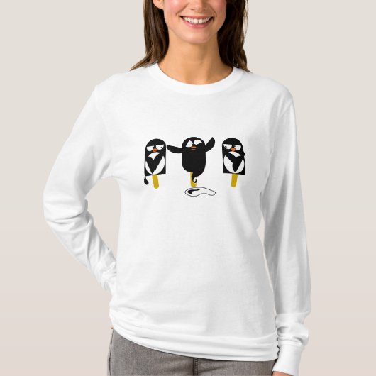 pinguïn sweater t-shirt (Voorkant)