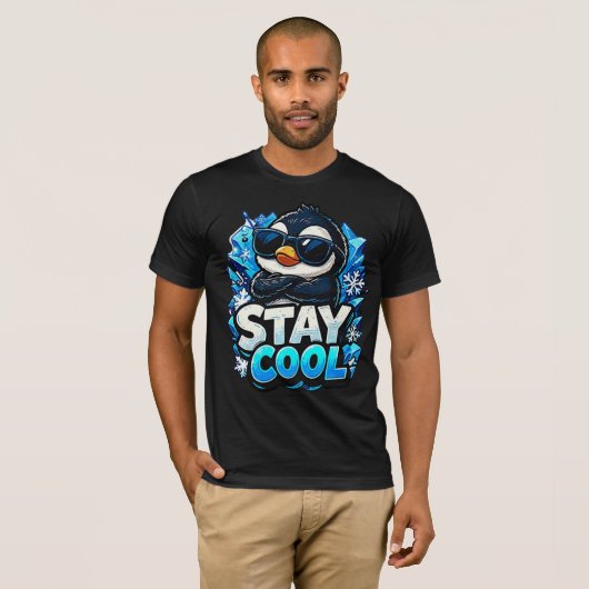 pinguïn t-shirt (Voorkant volledig)