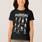 Pinguïn T - shirts Pinguïns Dieren van de Wereld P (Voorkant)