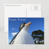 pinguïn tasmanie briefkaart (Voorkant / Achterkant)