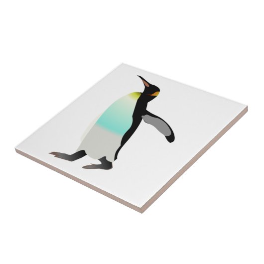 pinguïn tegeltje (Zijkant)