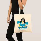 Pinguïn tegen prostaatkanker tote bag (Voorkant (product))