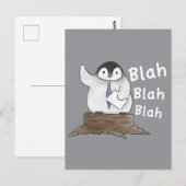 Pinguïn Toespraak Briefkaart (Voorkant / Achterkant)