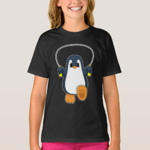 Pinguïn touw overslaan Jump touw T-shirt