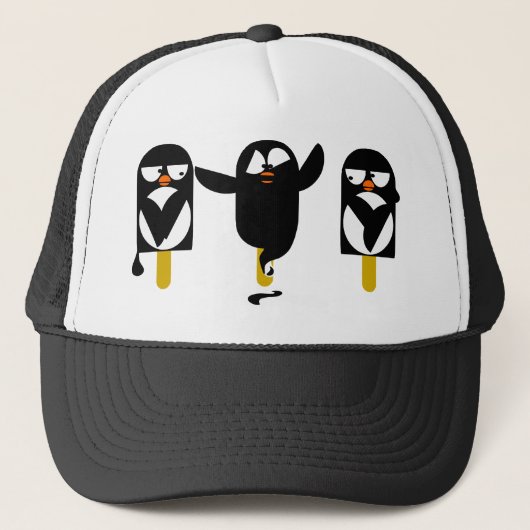 pinguïn trucker pet (Voorkant)