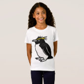 Pinguïn Unisex T-Shirt voor Kinderen (Voorkant volledig)