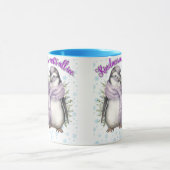 Pinguïn vader en zoon Mok "Vriendelijkheid + smelt (Midden)