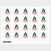 Pinguïn vakantie sticker (Vel)