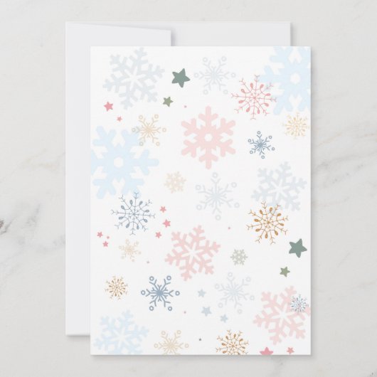 Pinguïn Verjaardag Uitnodiging Meisje Pinguïn Verj (Achterkant)