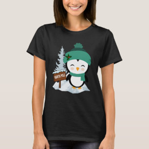 Pinguïn verloren in de noordpool pinguïn t-shirt