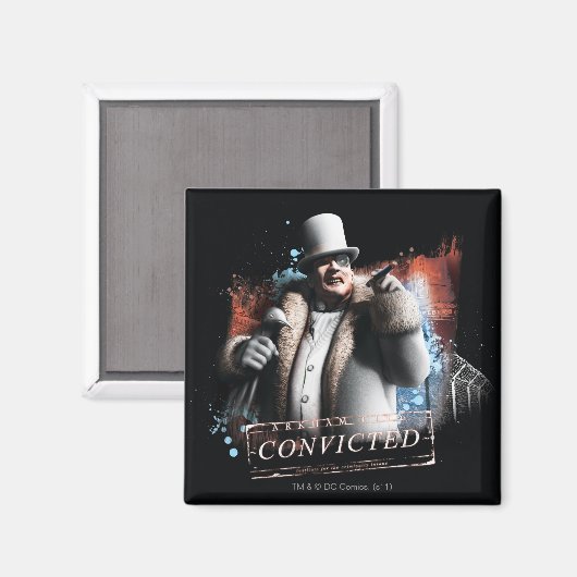 Pinguïn - veroordeeld magneet (Voorkant / Achterkant)