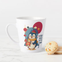 Pinguïn viert Chinees Nieuwjaar | Paard Custom