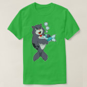 Pinguïn Vis 1 T-shirt (Design voorkant)
