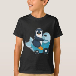 Pinguïn Visscooter T-shirt