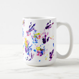 pinguïn voetafdrukken koffiemok