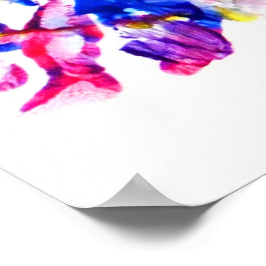 pinguïn voetafdrukken poster (Hoek)