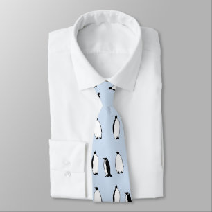 Pinguïn Vogel Blauw Arctisch Dier Polar Winter Stropdas