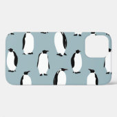 Pinguïn Vogel Dier Schattige Patroon Case-Mate iPhone Case (Achterkant (horizontaal))