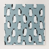 Pinguïn Vogel Dier Schattige Patroon Legpuzzel (Verticaal)