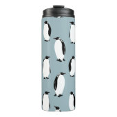 Pinguïn Vogel Dier Schattige Patroon Thermosbeker (Voorkant)