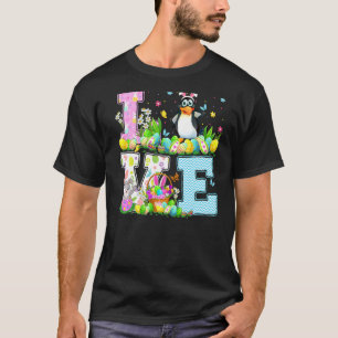 Pinguïn Vogel Pasen Ei Hunt Liefde Pinguïn Pasen S T-shirt