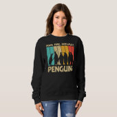 Pinguïn voor mannen Pinguïns Reiderretro Trui (Voorkant volledig)