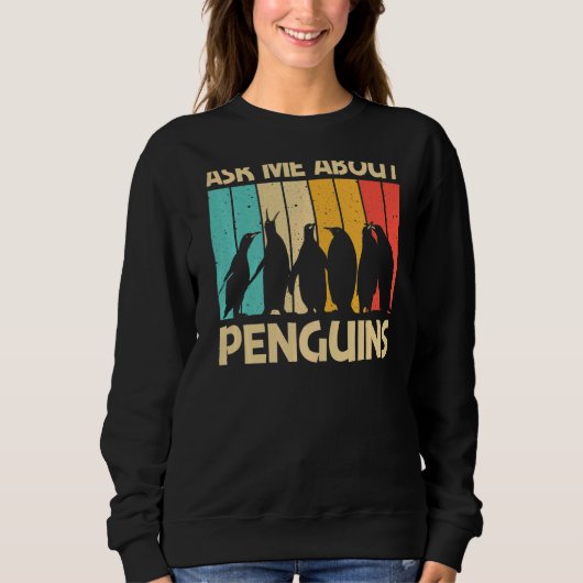 Pinguïn voor mannen Pinguïns Reiderretro Trui (Voorkant)