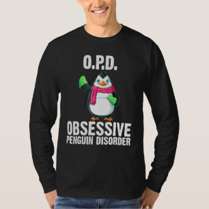 Pinguïn voor mannen, vogelpest, winterdier t-shirt