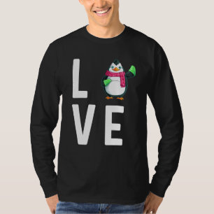 Pinguïn voor mannen, vogelpest, winterdier t-shirt