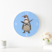 Pinguïn Wandklok (Huis)