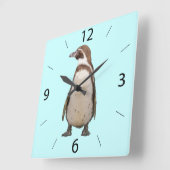 Pinguïn Wandklok (Hoek)