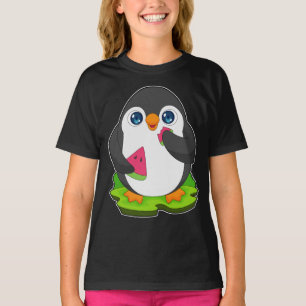 Pinguïn Watermeloen Fruit T-shirt