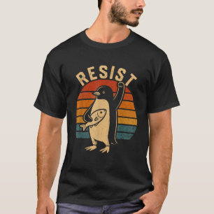 Pinguïn Weerstaat Pinguïns Proteseren Tegen Tariev T-shirt