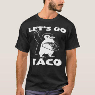 Pinguïn Weerstaat Taco Shirt Grappige Dierenprot
