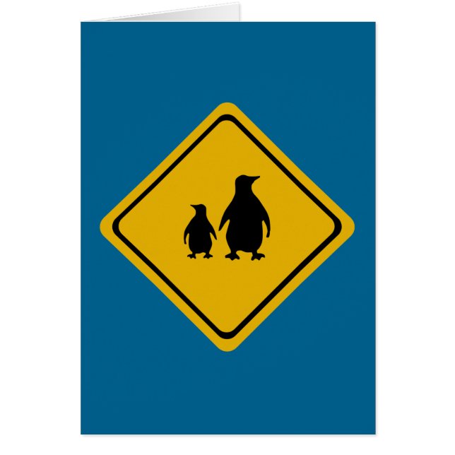 pinguïn wegteken (Voorkant)