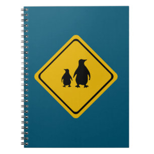 pinguïn wegteken notitieboek