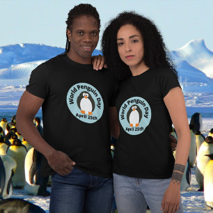 Pinguïn Wereld Pinguïn Dag T-shirt