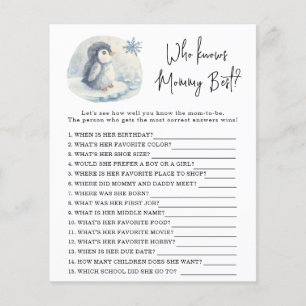 Pinguïn - Wie kent mama het beste