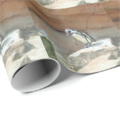 Pinguïn, wilde dieren, wilde vogels, dierentuin, z cadeaupapier (Rol Hoek)