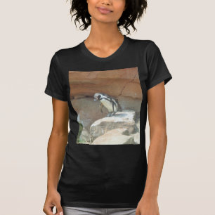 Pinguïn, wilde dieren, wilde vogels, dierentuin, z t-shirt