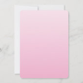 Pinguïn Winter Baby shower Uitnodiging (Achterkant)