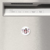 Pinguïn Winter Magneet (Insitu (Vaatwasser))